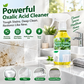 Oxalic acid cleaner for toilets and kitchen tiles – powerful stain remover for concrete floors and toilet bowls