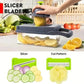 16 in 1 Multifunctional Handle Food Chopper Vegetable Slicer Dicer Cut Kitchen Items