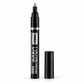 Black JiMiao Liquid Chrome Silver marker with its cap, 3 mm line width