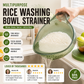 🥳HOT SALE🥳💞50K+ SOLD! Rice Washing Bowl – Dual-function, fine mesh & ergonomic handle. Washes & drains perfectly – grab yours! ✅