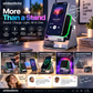 💎 5-IN-1 WIRELESS SPEAKER STAND! 💎 Induction Audio, Phone Holder & Ambient Light