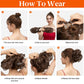🌸 50% OFF NOW! 🌸Messy Side Comb Clip In Bun Hair Accessory
