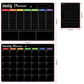 🗓️🧲50% OFF! 🔥Magnetic Erasable Calendar Set