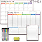 🗓️🧲50% OFF! 🔥Magnetic Erasable Calendar Set