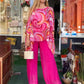 Women's Summer Colorful Cool Chiffon 2 Piece Set