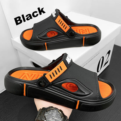 Men's Trendy Anti-Skid Beach Slides Sandals