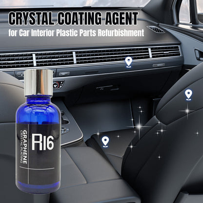 🔥Crystal Coating Agent for Car Interior Plastic Parts Refurbishment