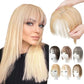🔥Hot Selling🔥Natural Hair Toppers with Bangs for Women