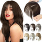 🔥Hot Selling🔥Natural Hair Toppers with Bangs for Women