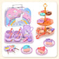 ✨ Unicorn Castle Pretend Teapot Set 🎒