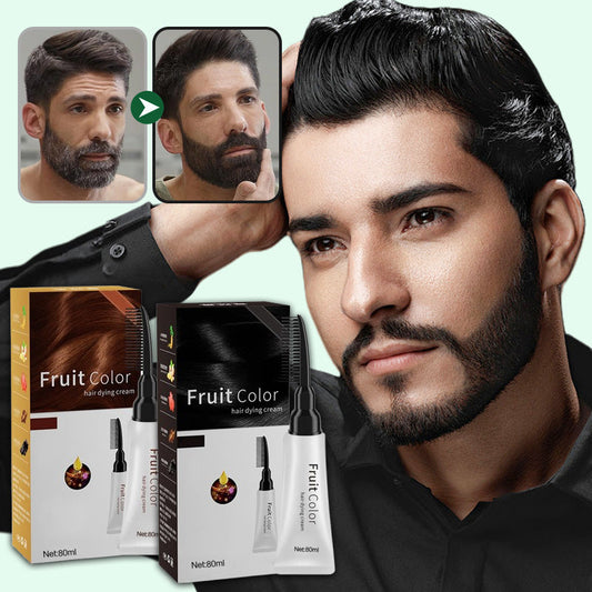 💥Black Friday Sale🎊Plant Extract Hair Dye Cream with Comb