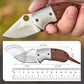 🔪【Tungsten Alloy】Outdoor Folding Knife - Stainless Steel Camping Survival Tool 🏕️🔥