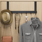 No-Drill Over-Door Hook Rack