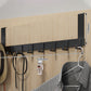No-Drill Over-Door Hook Rack