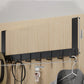 No-Drill Over-Door Hook Rack