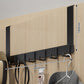 No-Drill Over-Door Hook Rack