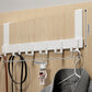 No-Drill Over-Door Hook Rack