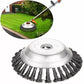 🌿 LIMITED-TIME 50% OFF! ✨ Hot Garden Weed Brush Lawn Mower – Steel Wire Blades, 360° Coverage, Break-Proof 🔥
