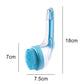 🌿 Pet Bath Brush – Long Handle, Shampoo Dispenser, 2 Bristle Types, Easy Grip 🧴
