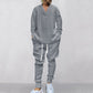 💥Arrived Today-SAVE60%💥Men's 2-Piece V-Neck Baggy Sweatshirt & Joggers Set