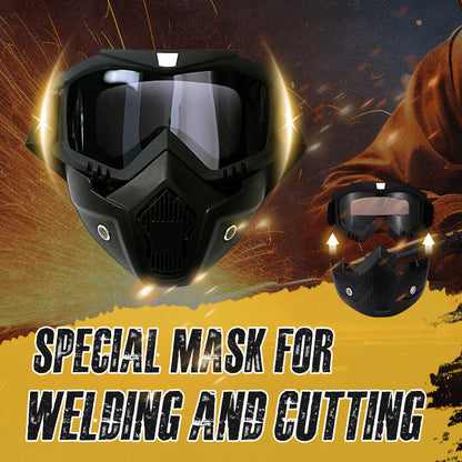 🔥2026 Hot Sale🔥Special Mask For Welding And Cutting（Anti-Glare, Anti-Ultraviolet Radiation, Anti-Dust）