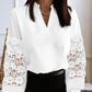 🌸50% OFF NOW! ✨V-Neck Breathable Sheer Long Sleeve Top
