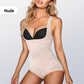 Hook-and-Eye Mesh Shapewear Bodysuit