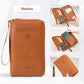 High-quality multifunctional passport holder made of PU leather