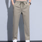 Men's Regular Fit Straight-Leg Drawstring Pants