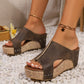 💐50% OFF ! Orthopedic Wedge Sandals – Arch Support & All-Day Comfort 🌸👣【Limited Offer】
