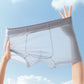 Men’s Transparent Ice Silk Boxer Briefs