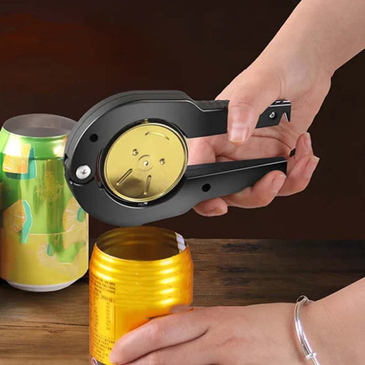 Multifunctional Bottle & Can Opener for Weak Hands