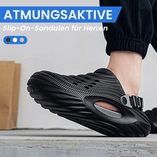 ⏳ Hot Sale 49% off! 💥Breathable Slip-On Sandals for Men（The more you buy, the higher the discount）