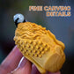 Exquisite Carved Solid Wood Patchwork Ornaments