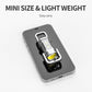 Multifunctional Mini Keychain Flashlight with Clip