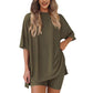 💥💥Free Gift Included!🍧Summer Hot Sale 50%OFF💞Women's Summer Casual loose two-piece set