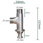 Stainless Steel 3‑Way Diverter Valve Adapter