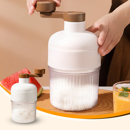 Portable Manual Shaved Ice Machine
