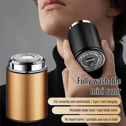 Mini Portable Rechargeable Waterproof Razor