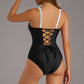 Silky Sun-Protective Waist-Cinching Swimsuit