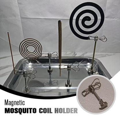 Magnetic Mosquito Coil Holder Clip