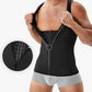 Men's Zipper Waist Trainer Trimmer Vest