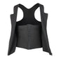 Men's Zipper Waist Trainer Trimmer Vest