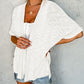 🔥Summer Hot Sale 70％ OFF🏳️‍🌈2025 New Stylish Flowy Short Sleeve Cardigan