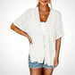 🔥Summer Hot Sale 70％ OFF🏳️‍🌈2025 New Stylish Flowy Short Sleeve Cardigan