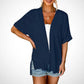 🔥Summer Hot Sale 70％ OFF🏳️‍🌈2025 New Stylish Flowy Short Sleeve Cardigan
