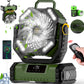 Portable Oscillating Fan with Remote Control