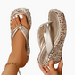 ⏳Limited Time 50% Discount💥Women's Flip-Flops with Thick Soles and Sequins