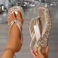 ⏳Limited Time 50% Discount💥Women's Flip-Flops with Thick Soles and Sequins