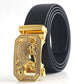 Men's Twelve Chinese Zodiac Durable Belt with Rhinestone